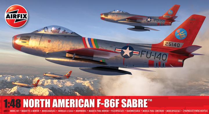 Actual product image Airfix North American F-86F Sabre