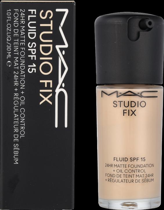 MAC Cosmetics Studio Fix Fluid Fond de Teint Sun Protection Factor 15 (re) NC12 (No. NC12)