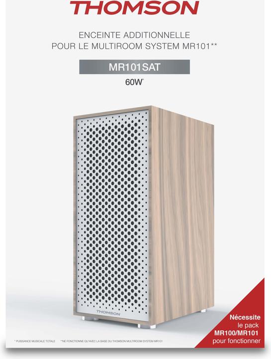 Actual product image Thomson Speaker Multiroom (White) (Bluetooth)