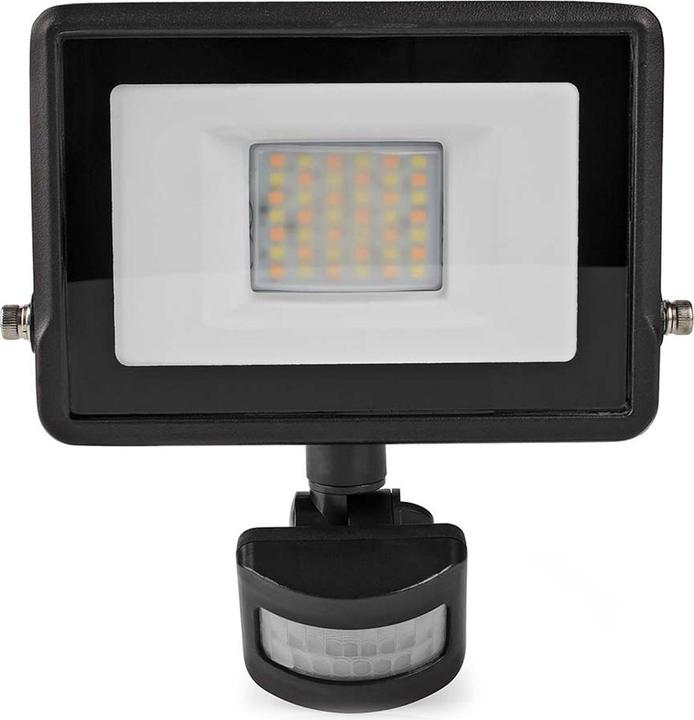 Nedis SmartLife Floodlight - Motion Sensor, 1500 lm, WLAN, 20 W, Dimmable White, 3000 (1500 lm, IP44)