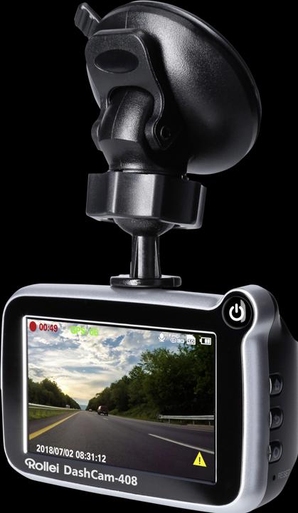 Immagine prodotto Rollei DashCam-408 (Accelerometro, Ricevitore GPS, Full HD)