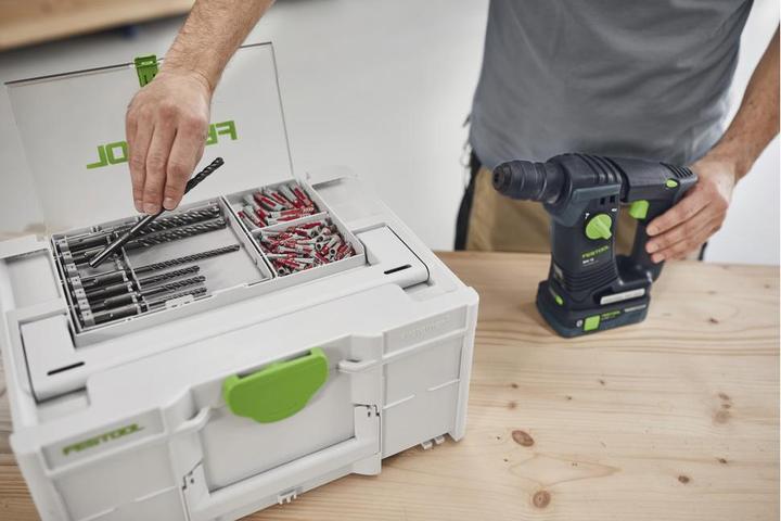 Actual product image Festool Drill cassette BKS SYS3 D5-12 SDS (6 mm, 8 mm, 10 mm, 12 mm)
