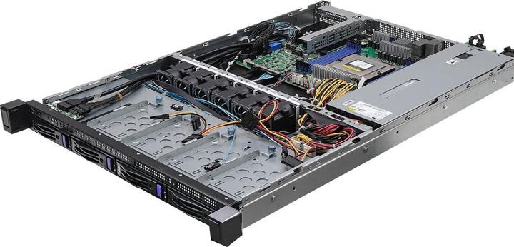 Produktbild AsRock Platforma Rack (1U) AMD Epyc 9004 (4xLFF 4XSFF 2x10GbE Red. PSU IPMI)
