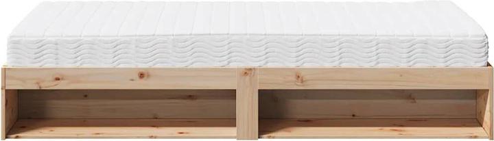 Image du produit VidaXL Lit de jour avec matelas 90x190 cm en pin massif Canapé-lit (90 x 190 cm)