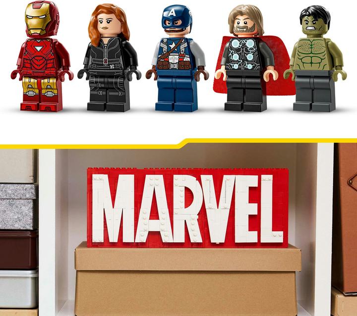 Actual product image LEGO Logo & Minifiguren (76313, LEGO Marvel)