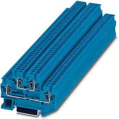 Image du produit Phoenix Contact BORNE DOUBLE STTB 2.5 BU