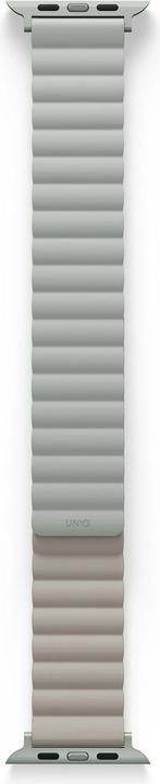 Uniq pasek Revix Apple Watch Series 1/2/3/4/5/6/7/8/SE/SE2 38/40/41mm. Reversible Magnetic zielony-b (Silikon, Edelstahl)