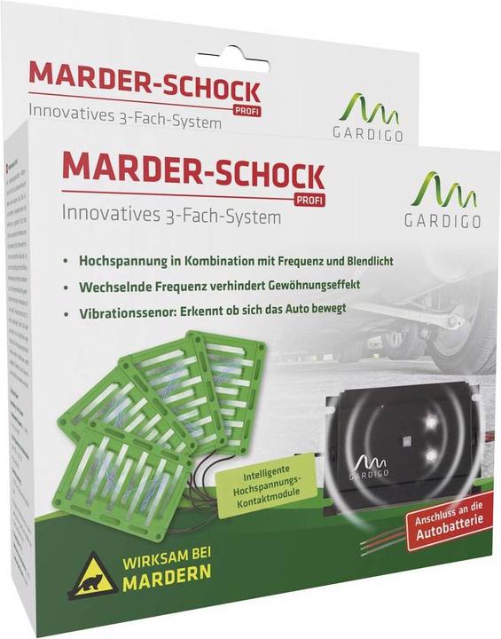Produktbild Gardigo Marderabwehr Marderschock Profi