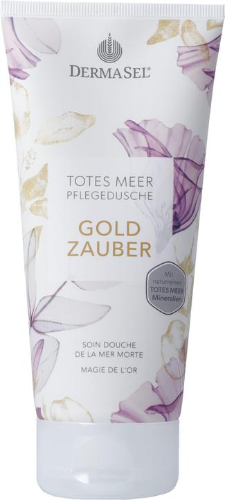 Actual product image DermaSel Shower Gel Gold Magic German French (200 ml)