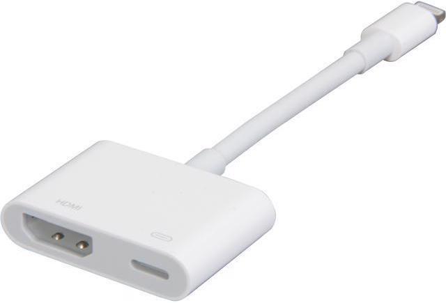 Actual product image Apple Lightning Digital AV Adapter (Lightning, HDMI (type A), Lightning)