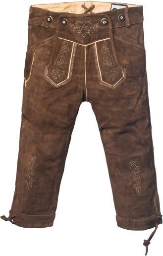 Actual product image PartyChimp Leather trousers Rudi long dark brown size XS (XS)