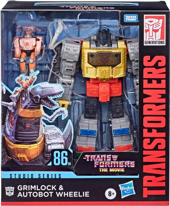 Produktbild Transformers Studio Series Leader 86-06 Grimlock & Autobot Wheelie