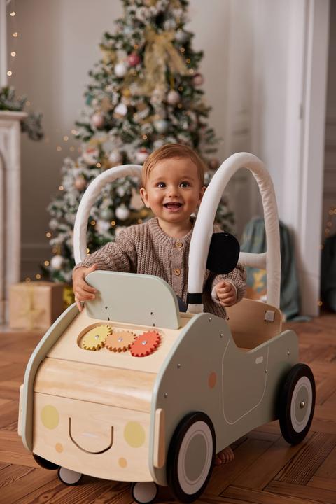 Actual product image Vertbaudet Baby XL slide car made of wood FSC®