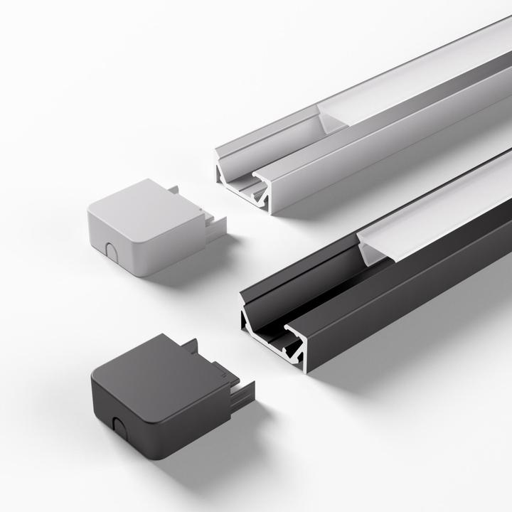Actual product image Halemeier LED flush-mounting/ surface-mounting profiles ChannelLine G1 with light screen