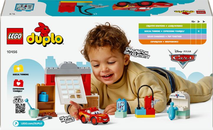 Actual product image LEGO McQueens Besuch in Docs Werkstatt (10456)