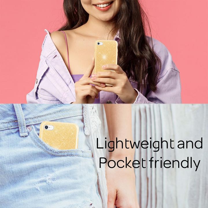 Actual product image Nalia Glitter mobile phone case (Apple iPhone 7)