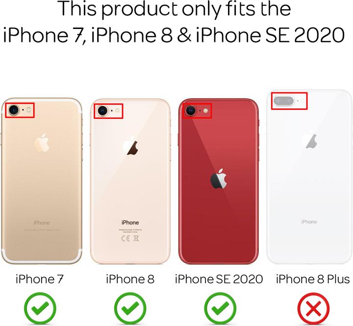 Immagine prodotto Nalia Custodia per cellulare Glitter (Apple iPhone 7)