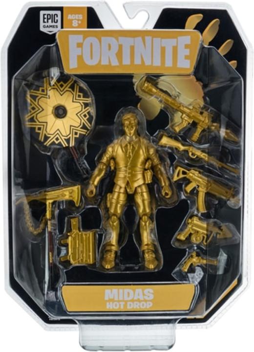 Image du produit Jazwares Figurine Fortnite Hot Drop Midas Gold (2) 10 cm