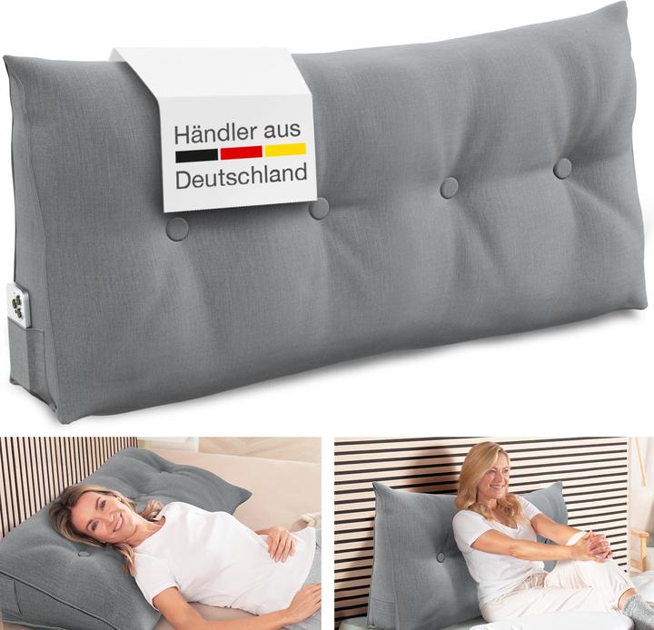 Actual product image Aktivshop Bed and back support cushions (20 x 120 x 50 cm)