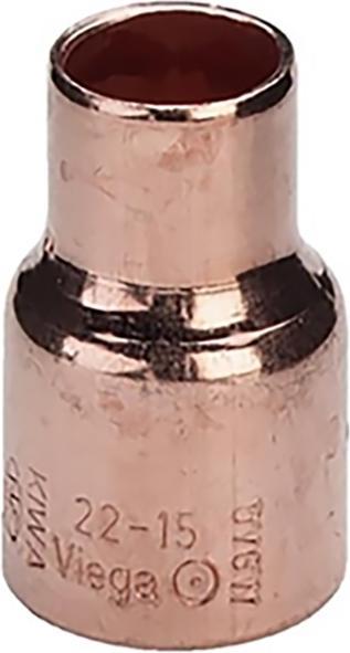 Actual product image Viega Reducing fitting 18-15mm copper 100520 (Pipe reduction)