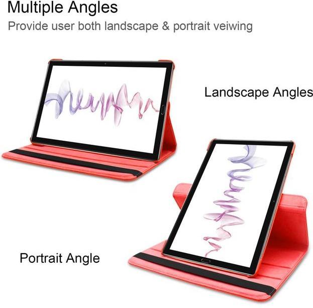 Actual product image MU Classic Rotatable leather cover (MediaPad M6 10.8)