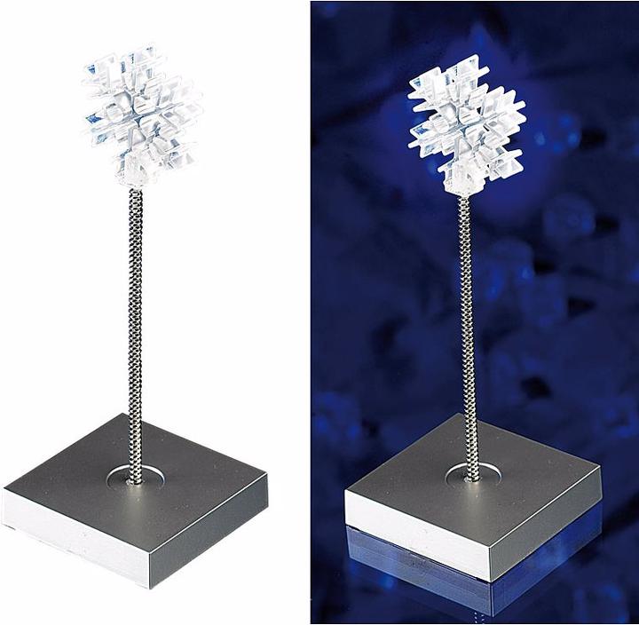 Actual product image Lunartec LED deco light "ice crystal