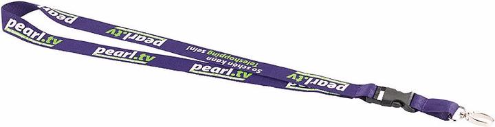 Pearl Schlüsselband ".tv" mit Trenn-Clip