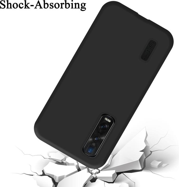 Actual product image Cadorabo TPU Liquid Silicone Case Cover for Oppo FIND X2 PRO (Oppo Find X2 Pro)
