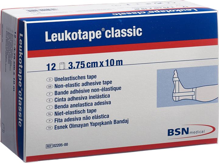 BSN Leukotape® classic economy Pac 3.75 x 10 m 12 Stk weiss (10 m)