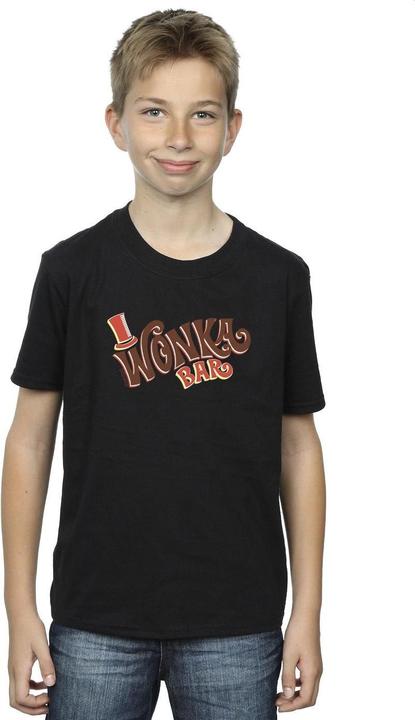 Produktbild Willy Wonka & the Chocolate Factory Bar Logo TShirt Jungen (152, 158)