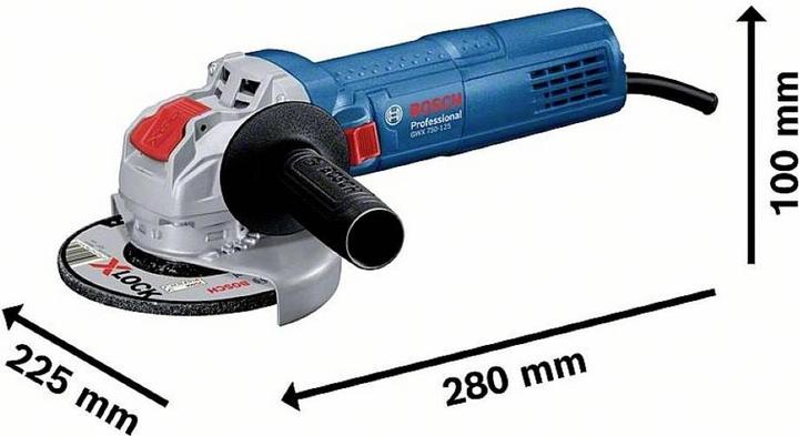 Produktbild Bosch Professional Professional GWX 750-125 (C) Winkelschleifer (125 mm)