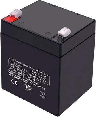 Immagine prodotto RND Batteria ricaricabile, al piombo, 12V, 5Ah, linguetta piatta, 4,8 mm (1 pz., 5000 mAh, Accumulatore di carica elettrica)