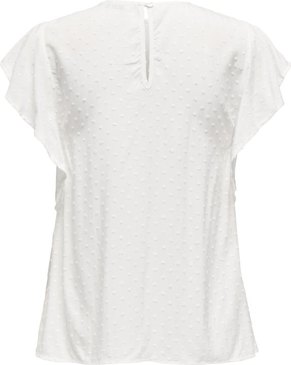 Produktbild JdY Locker geschnitten V-Ausschnitt Voluminöser Armschnitt Top Top (M)