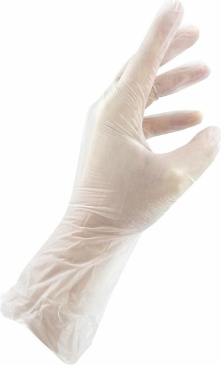 3A Wibu+ Vinyl-Handschuhe, 100 Stück, Grösse S, klar (S)