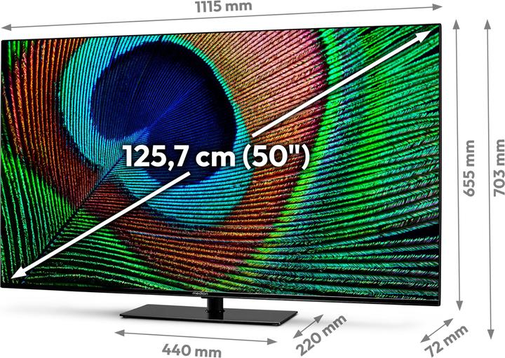 Produktbild Medion LIFE® X15071 (MD 30922) Android TV™ (50", LCD, 4K)