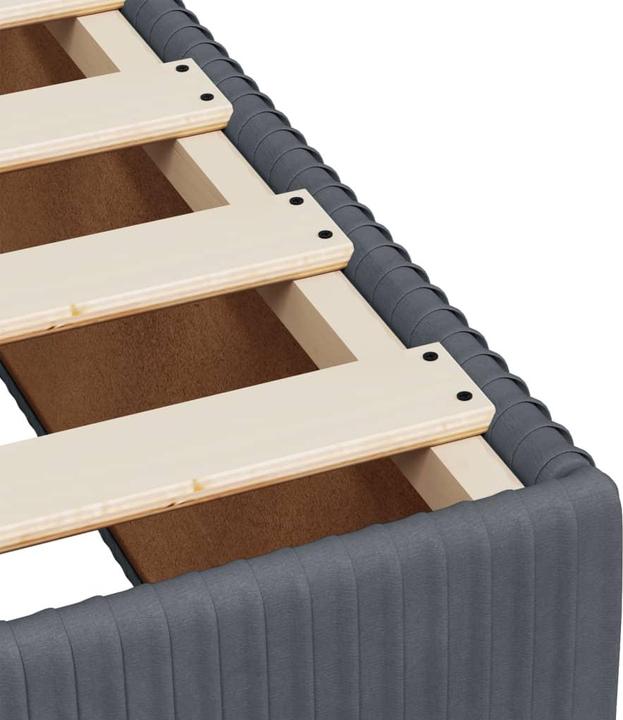 Produktbild VidaXL Bo x springbett mit Matratze 180 x 200 cm Samt (180 x 200 cm, 180 x 200 cm)