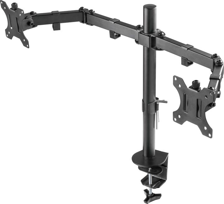 Image du produit Deltaco Gaming Bras de bureau à double écran (Tables, 32")