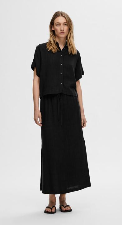 Actual product image Selected Femme Cropped short sleeve shirt (40)