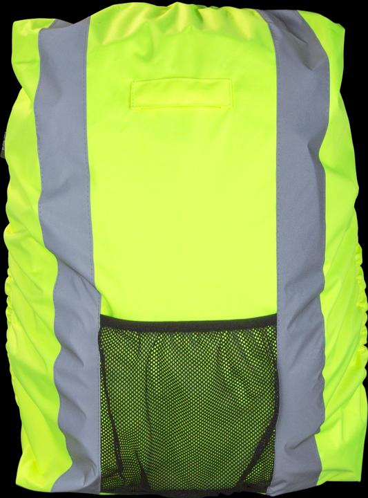 Produktbild SafetyMaker Reflektierende Rucksackhülle gelb 30L