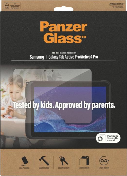 Actual product image PanzerGlass Screen protector for tablet (1 Piece, Galaxy Tab Active Pro)