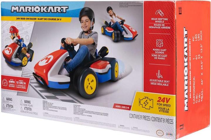 Actual product image Jakks Pacific Mario Kart Ride-On Racer (24 V)