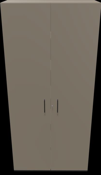 Actual product image Narbutas Choice hinged door cabinet (100 x 40 x 217 cm)