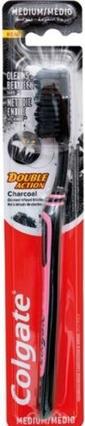 Produktbild Colgate Holzkohle -Doppel, Zahnbürste, 1 Stück (Mittel, 1 x)
