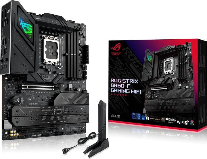 Immagine prodotto ASUS ROG STRIX B860-F GAMING WIFI (LGA 1851, Intel B860, ATX)