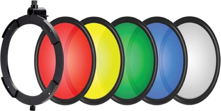 Produktbild Westcott L60-B Gel- und Schirm-Reflektorhalterung Inkl. 5 Gelen