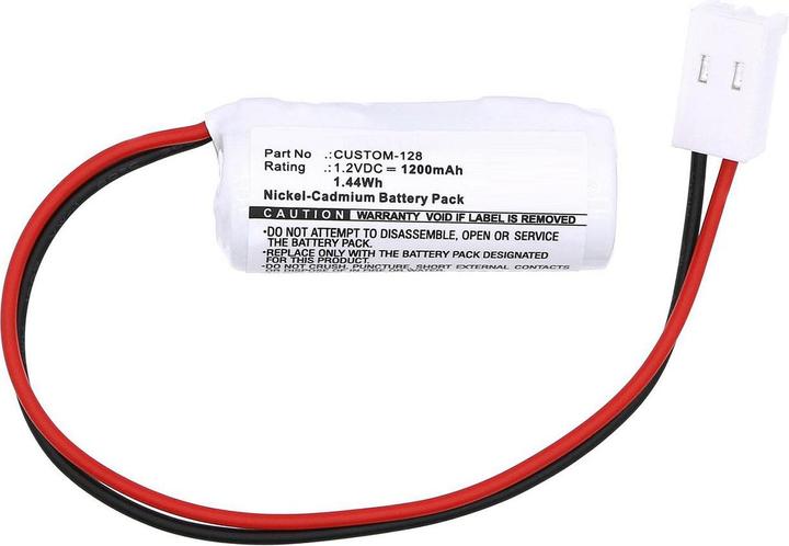 Actual product image CoreParts Battery 1.2V 1200mAh 1.44Wh