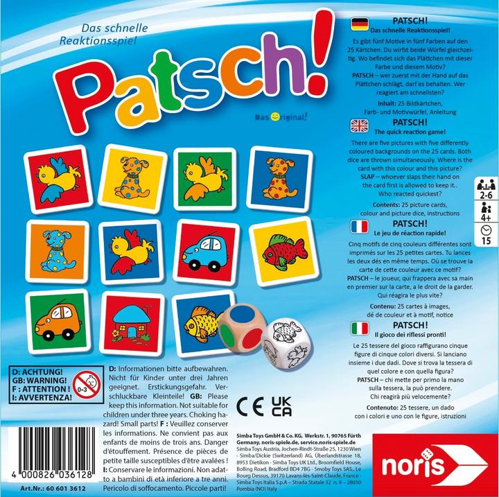 Produktbild Noris Patsch (Deutsch, Englisch, Französisch, Italienisch)