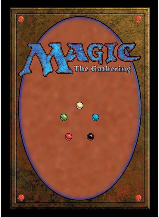 Ultra Pro Standard Sleeves Back for Magic 100 pcs (Booster Pack)