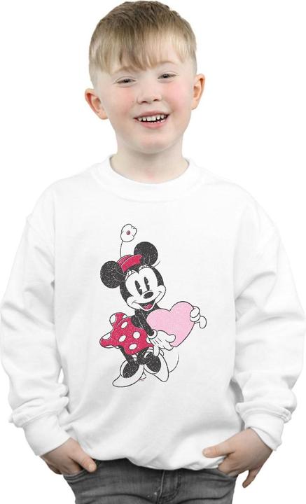 Image du produit Disney - Sweat MINNIE MOUSE LOVE HEART - Garçon (140, 146)