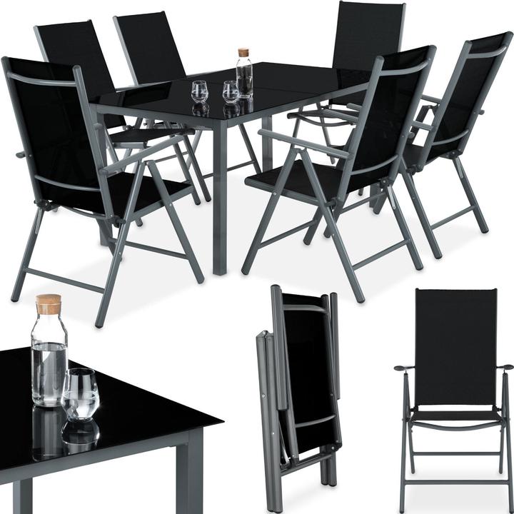 Image du produit tectake Salon de Jardin (150 cm)
